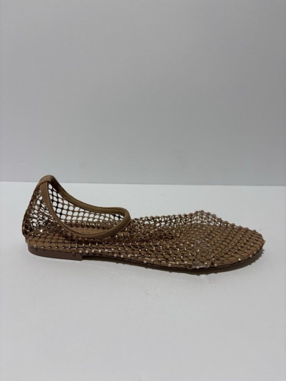 Steve Madden Women’s Mino Blush Rhinestone Slip-On Flats, Size 8 M